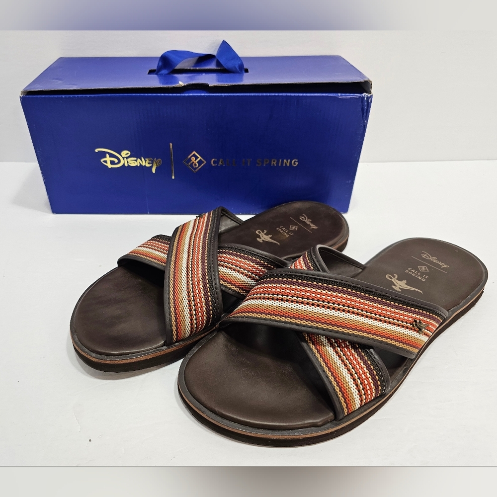 Call It Spring Disney Aladdin Men's Sandal Slider Flip-flops